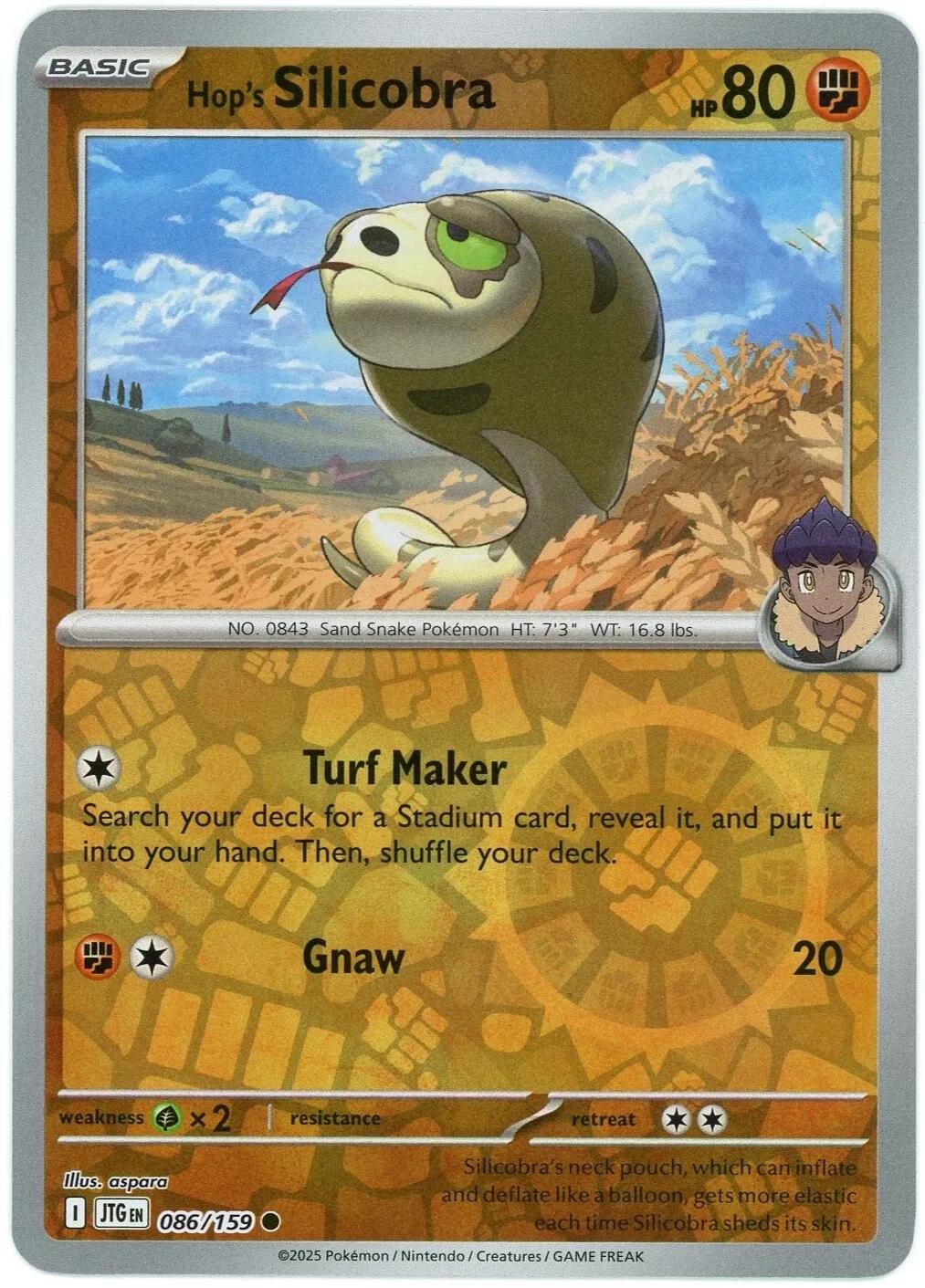 Hop's Silicobra Reverse Holofoil