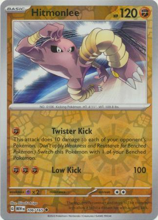 Hitmonlee Reverse Holofoil