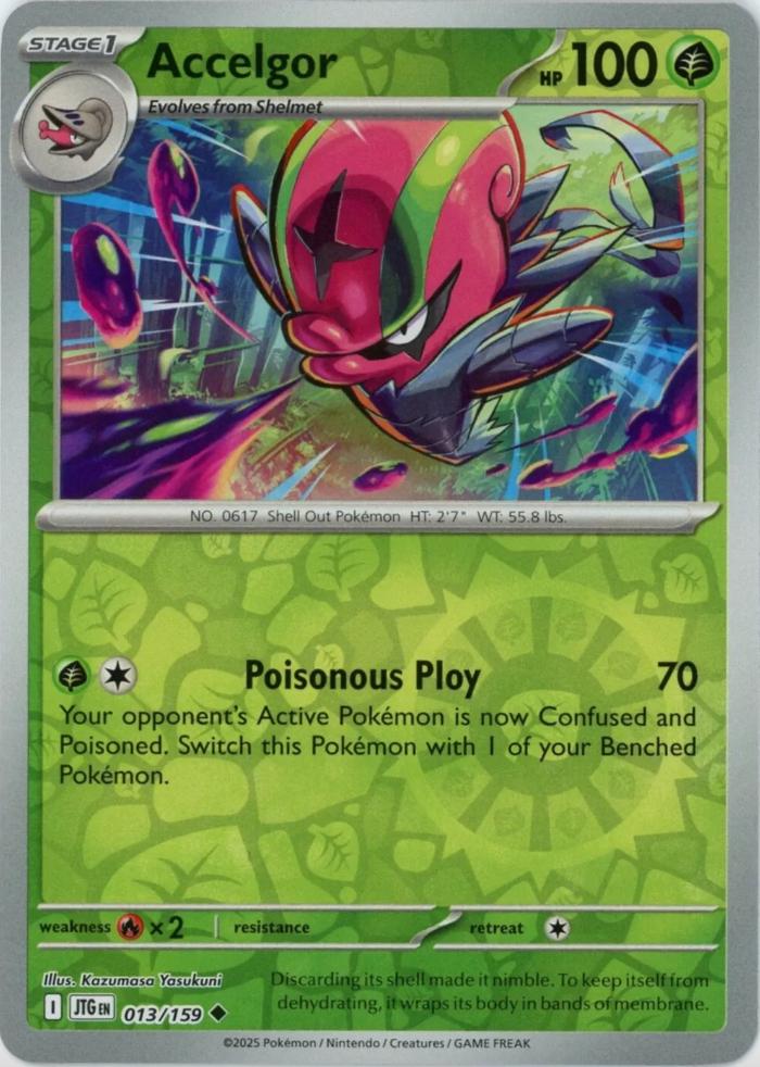 Accelgor Reverse Holofoil