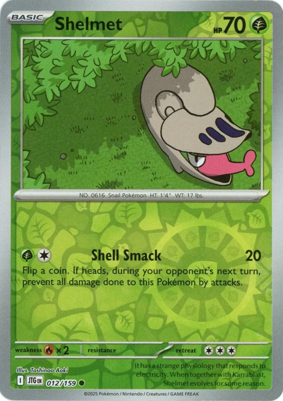 Shelmet Reverse Holofoil