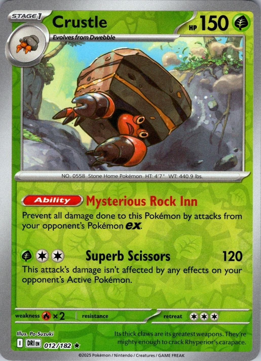 Crustle Reverse Holofoil