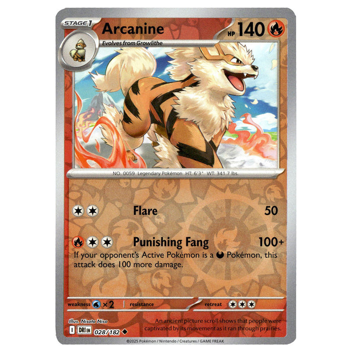 Arcanine Reverse Holofoil