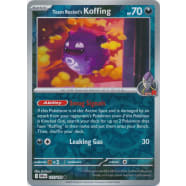 Team Rocket's Koffing Reverse Holofoil