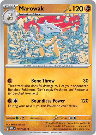 Marowak Holofoil