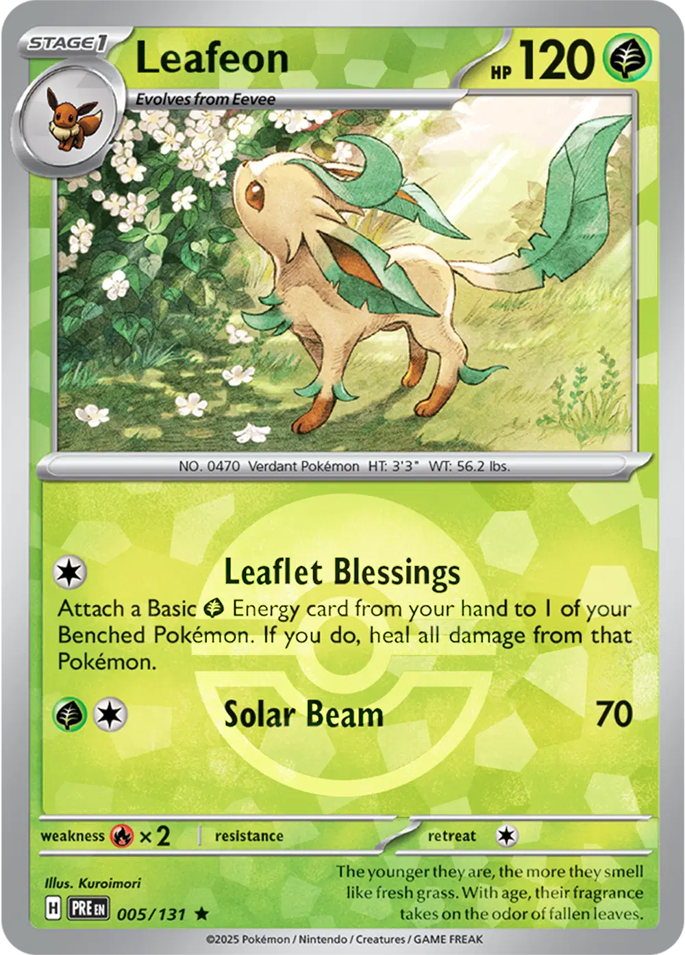 Leafeon (Poke Ball Pattern)