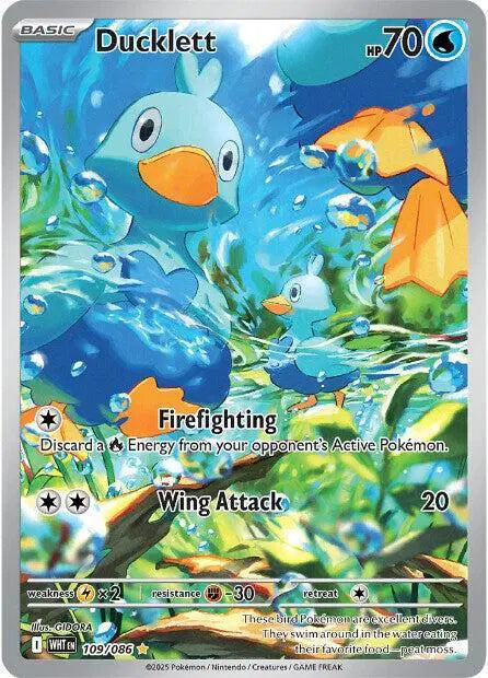 Ducklett Illustration Rare