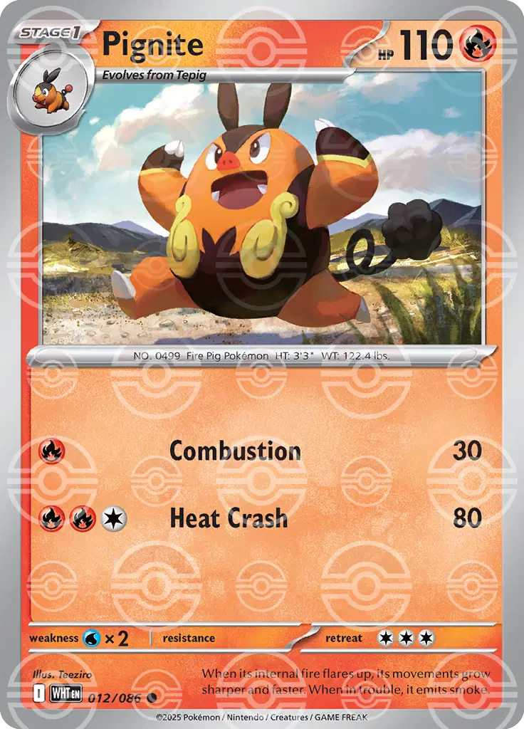 Pignite (Poke Ball Pattern)