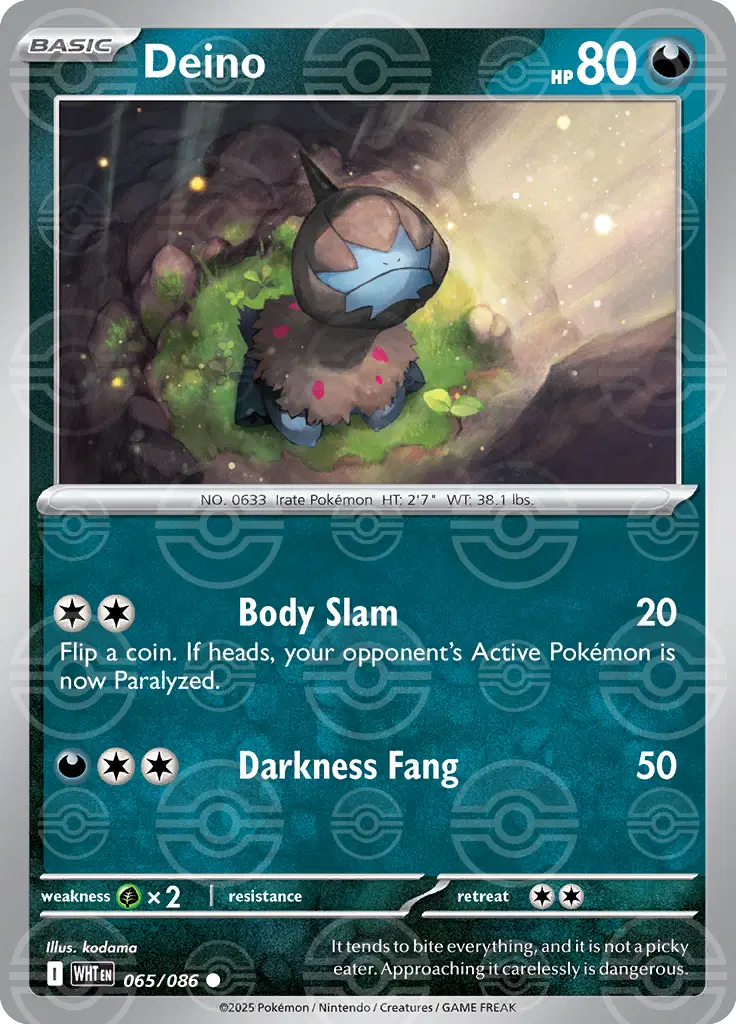 Deino (Poke Ball Pattern)