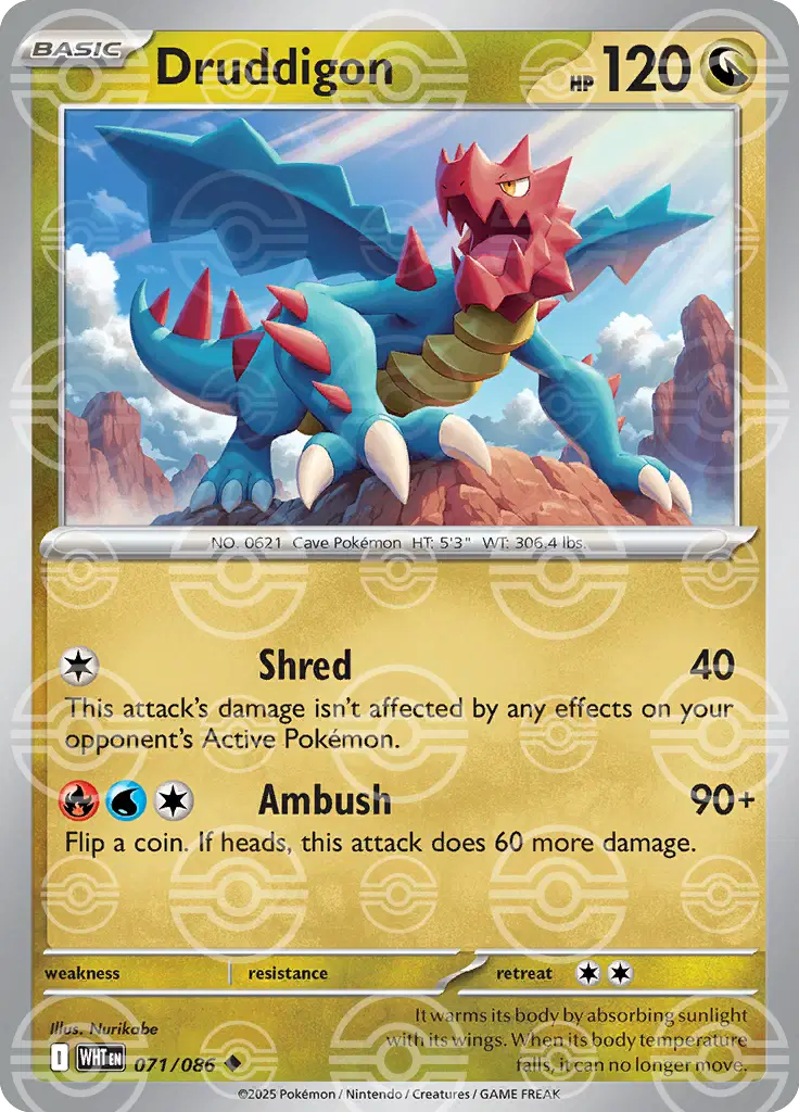 Druddigon (Poke Ball Pattern)