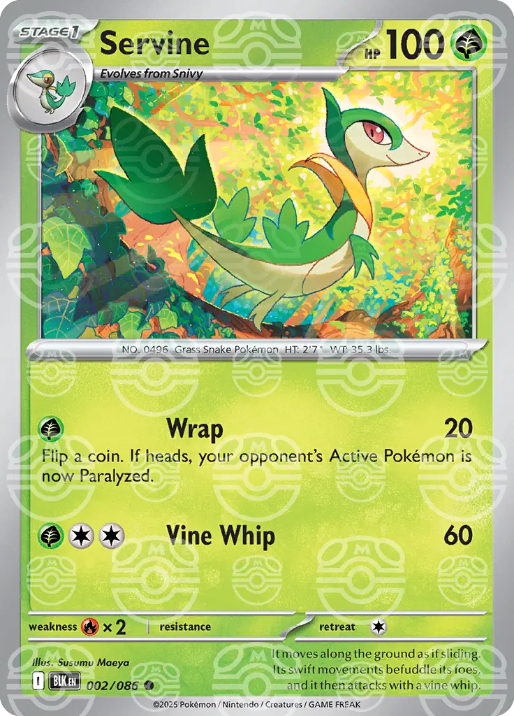 Servine (Master Ball Pattern)
