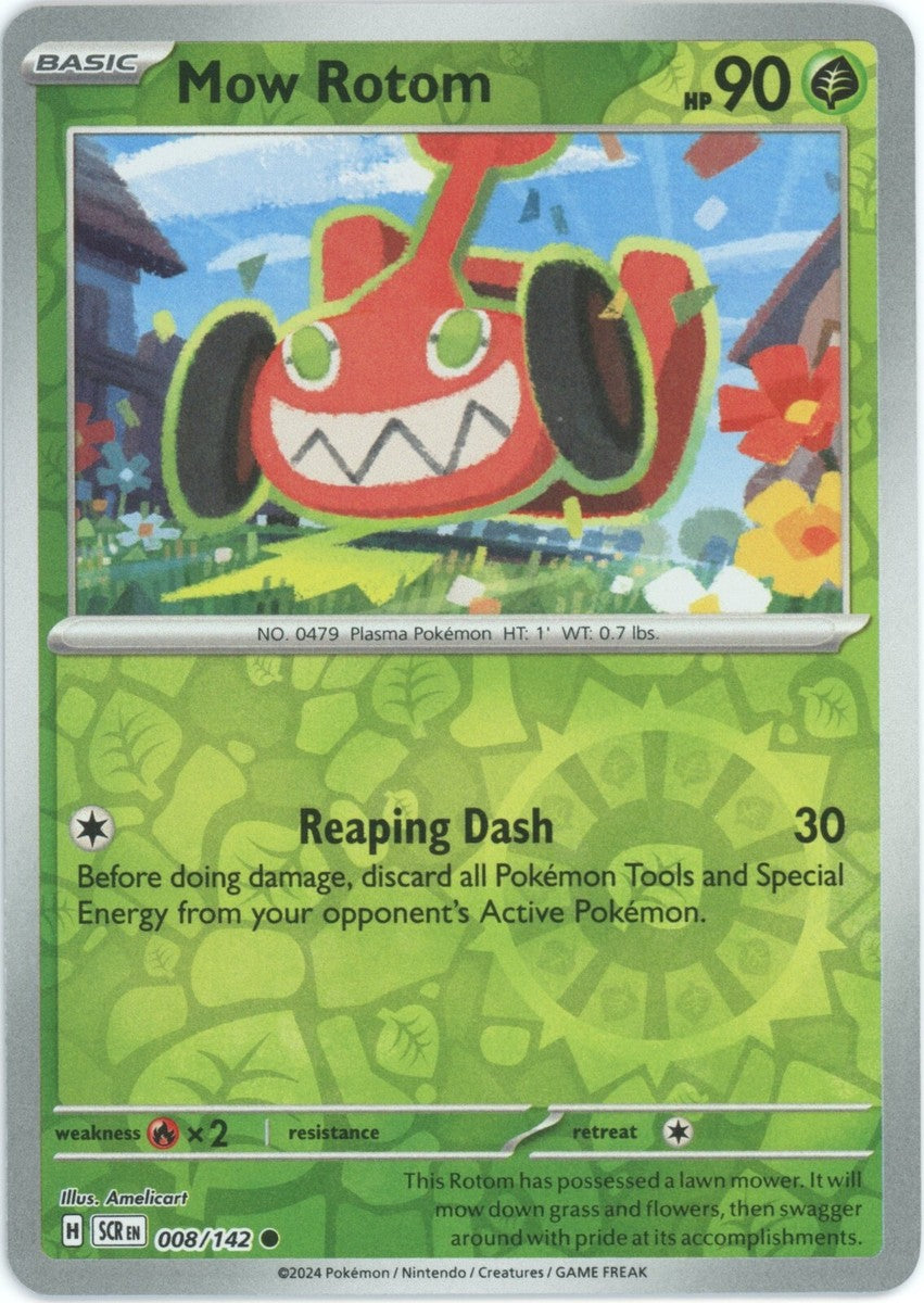 Mow Rotom Reverse Holofoil