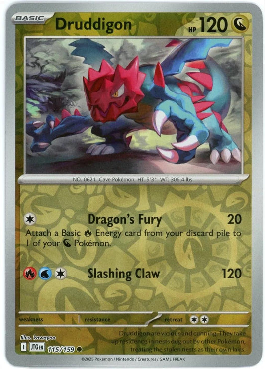 Druddigon Reverse Holofoil