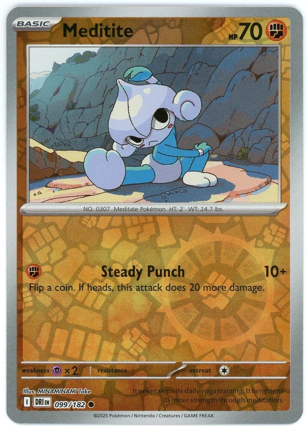 Meditite Reverse Holofoil