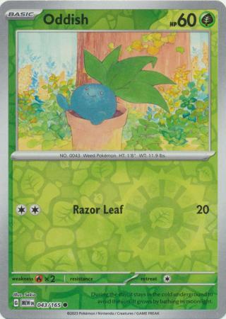 Oddish Reverse Holofoil