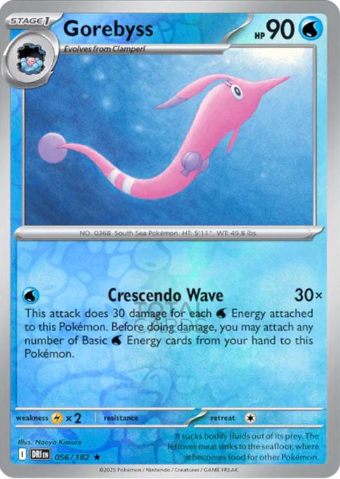 Gorebyss Reverse Holofoil