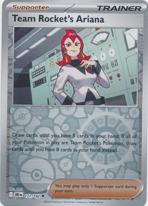 Team Rocket's Ariana Reverse Holofoil