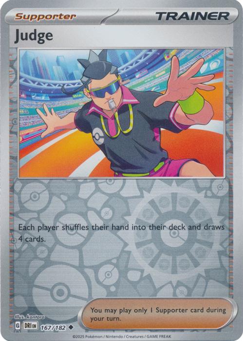 Judge Reverse Holofoil