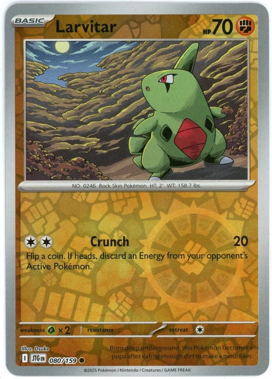 Larvitar Reverse Holofoil