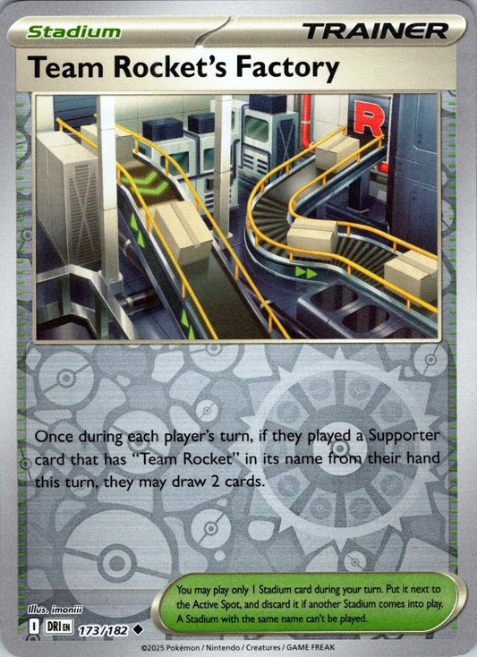 Team Rocket's Factory Reverse Holofoil