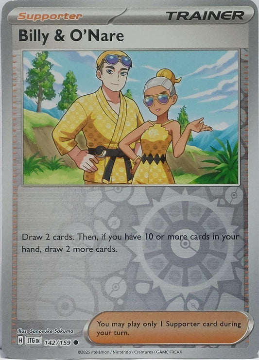 Billy & O'Nare Reverse Holofoil