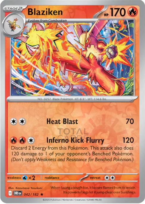 Blaziken Reverse Holofoil