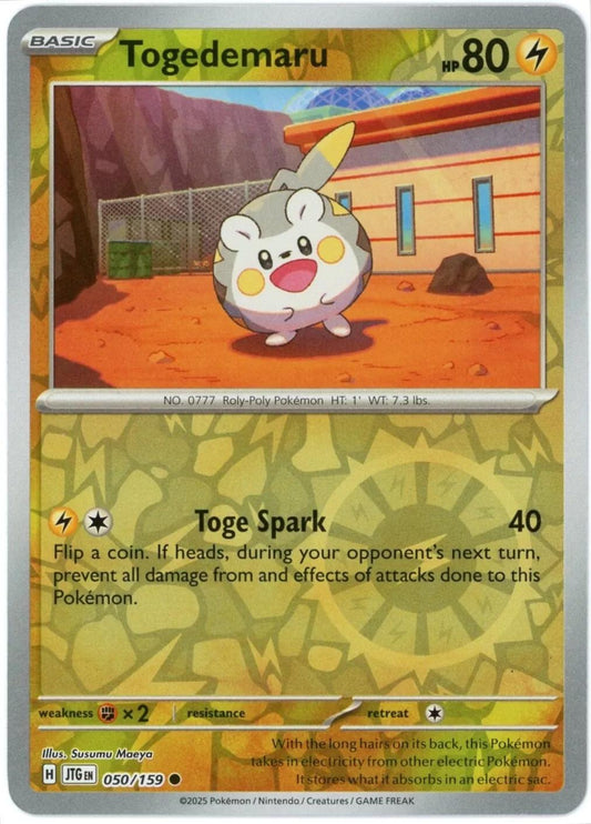 Togedemaru Reverse Holofoil