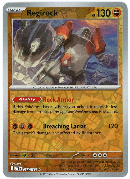 Regirock Reverse Holofoil