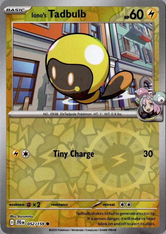 Iono's Tadbulb Reverse Holofoil