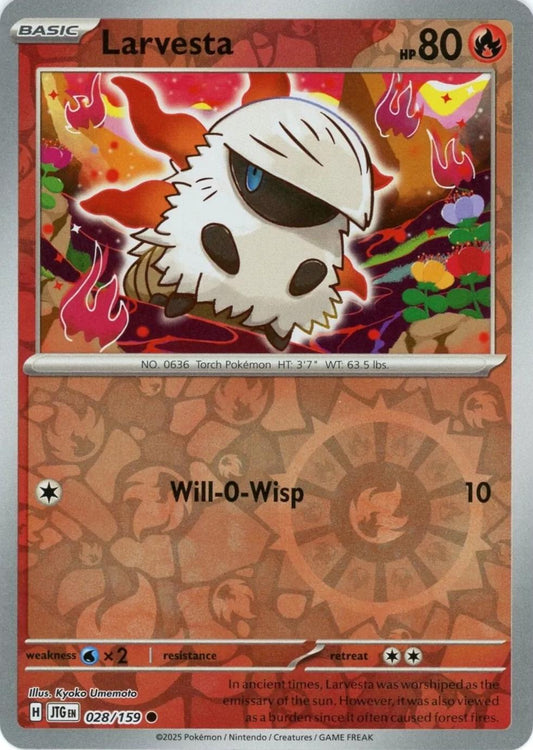 Larvesta Reverse Holofoil