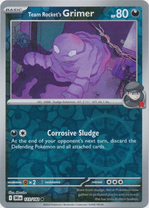 Team Rocket's Grimer Reverse Holofoil