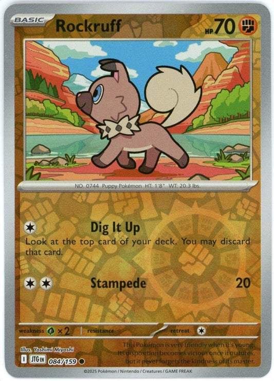 Rockruff Reverse Holofoil
