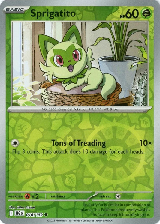 Sprigatito Reverse Holofoil