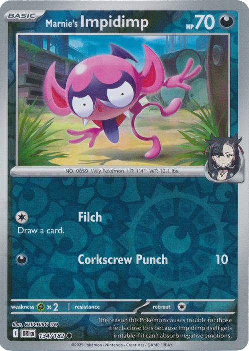 Marnie's Impidimp Reverse Holofoil