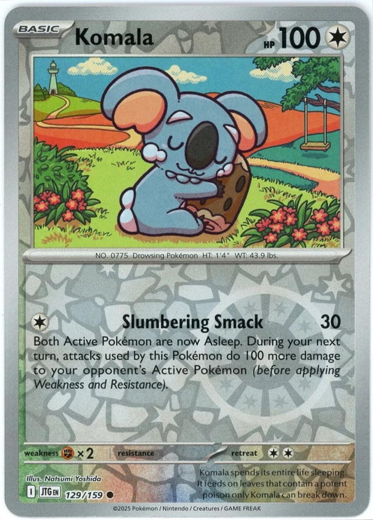 Komala Reverse Holofoil