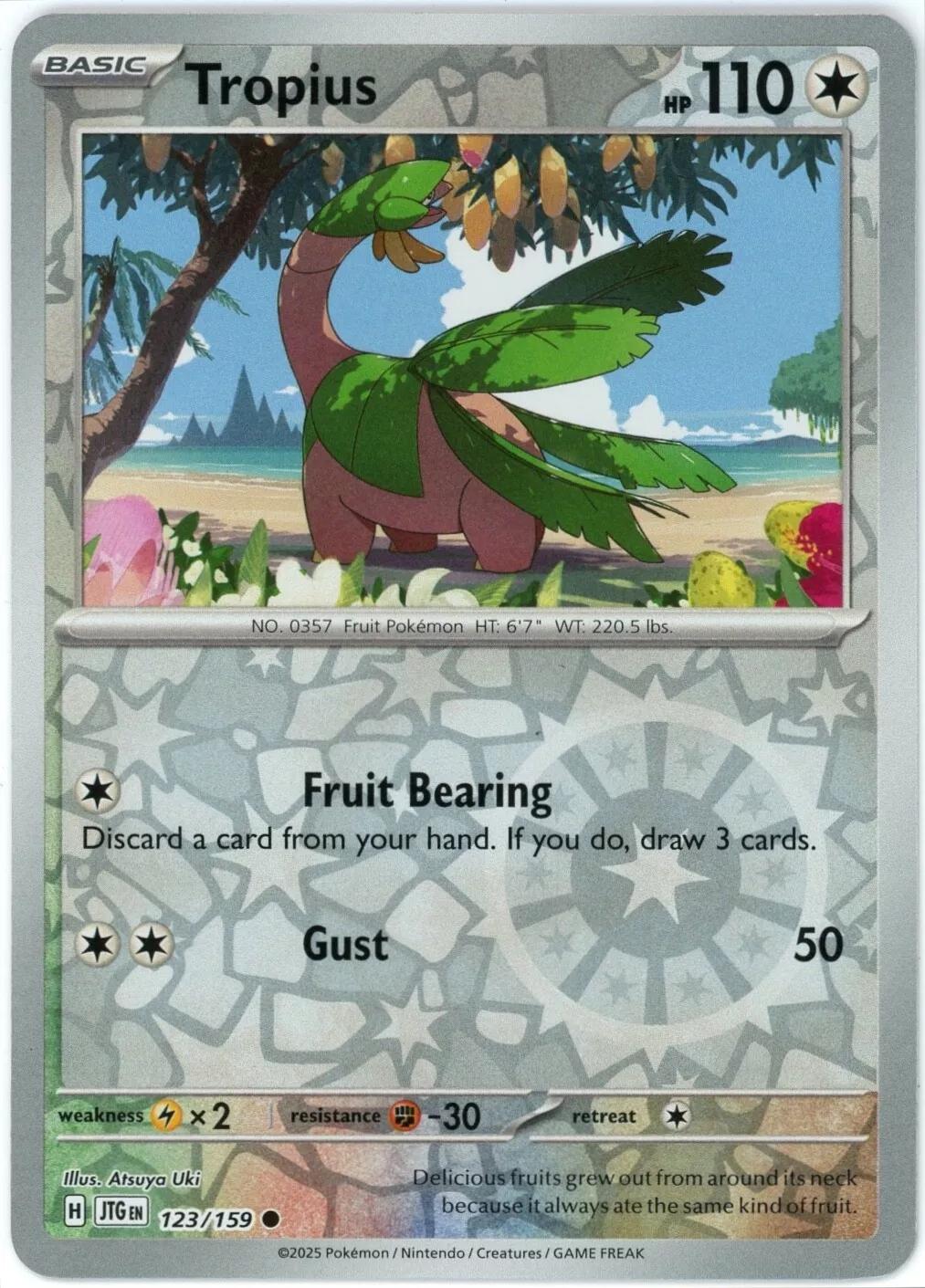 Tropius Reverse Holofoil