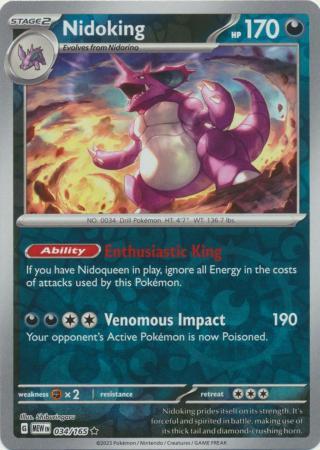 Nidoking Reverse Holofoil