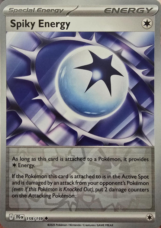 Spiky Energy Reverse Holofoil