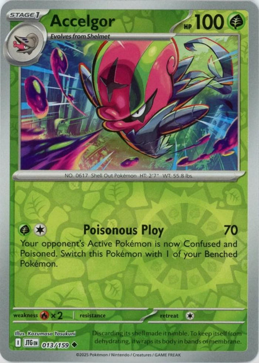 Accelgor Reverse Holofoil
