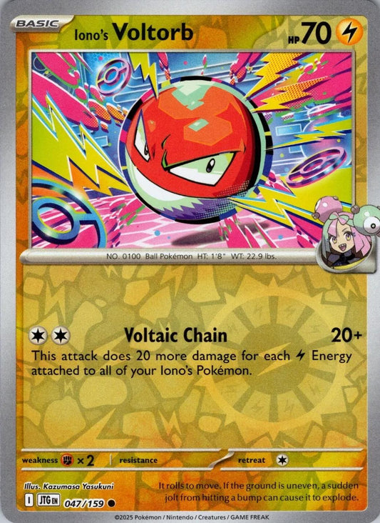 Iono's Voltorb Reverse Holofoil