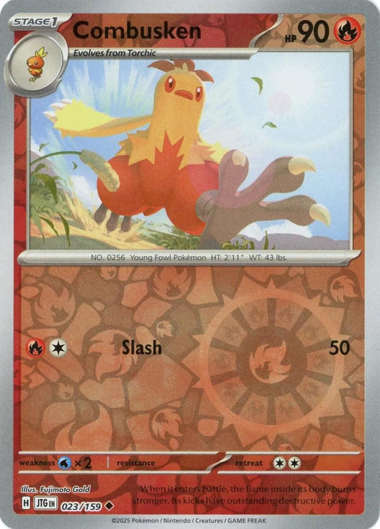 Combusken Reverse Holofoil