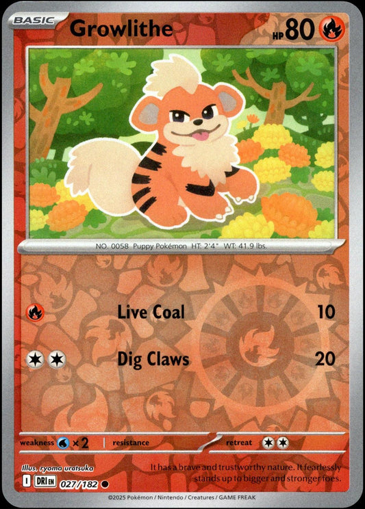 Growlithe Reverse Holofoil