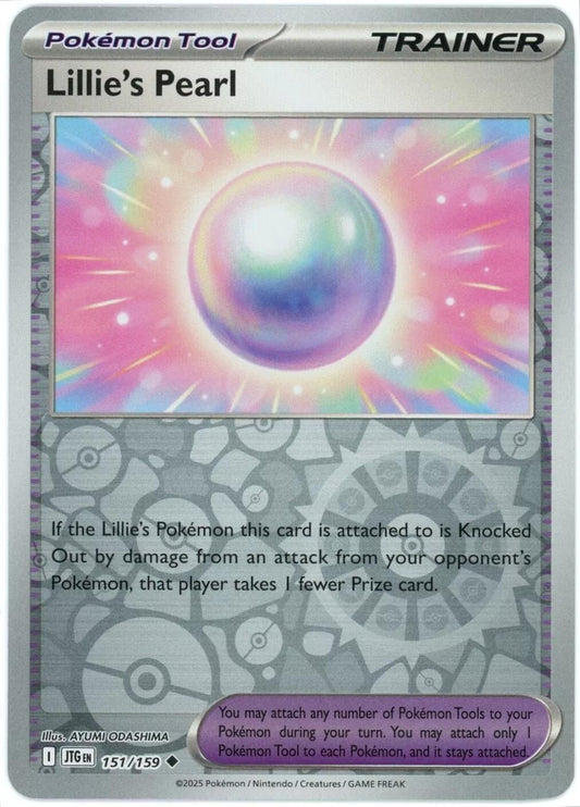 Lillie's Pearl Reverse Holofoil