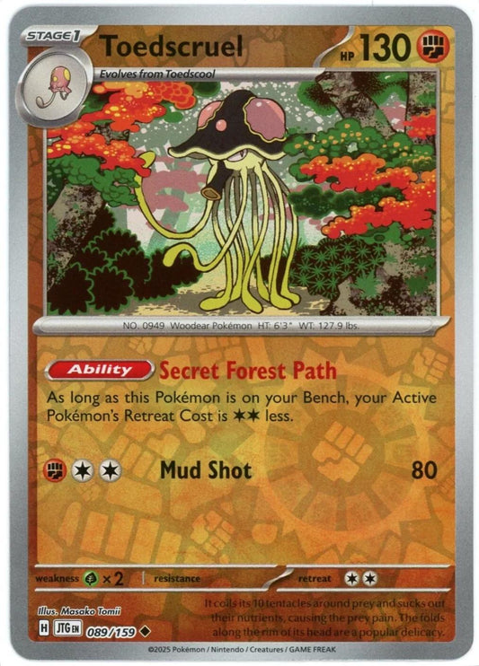 Toedscruel Reverse Holofoil