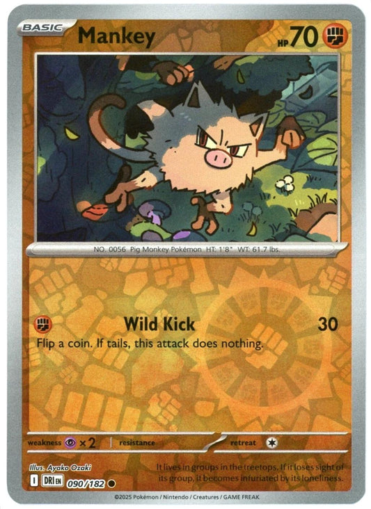 Mankey Reverse Holofoil