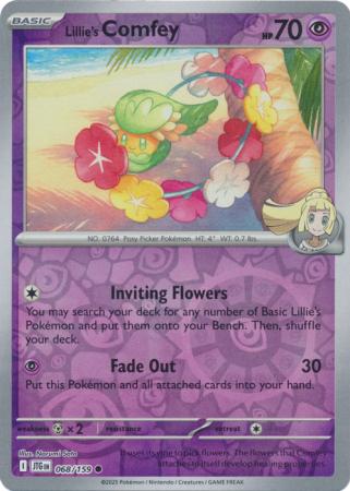 Lillie's Comfey Reverse Holofoil