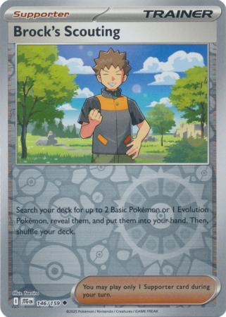 Brock's Scouting Reverse Holofoil