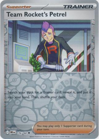 Team Rocket's Petrel Reverse Holofoil