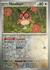 Near Mint 2025 Pokemon Hoothoot Reverse Holofoil - Prismatic Evolutions #077/131