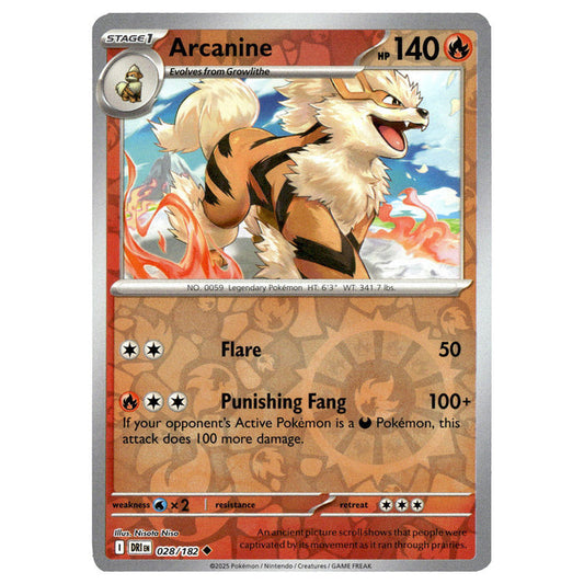 Arcanine Reverse Holofoil