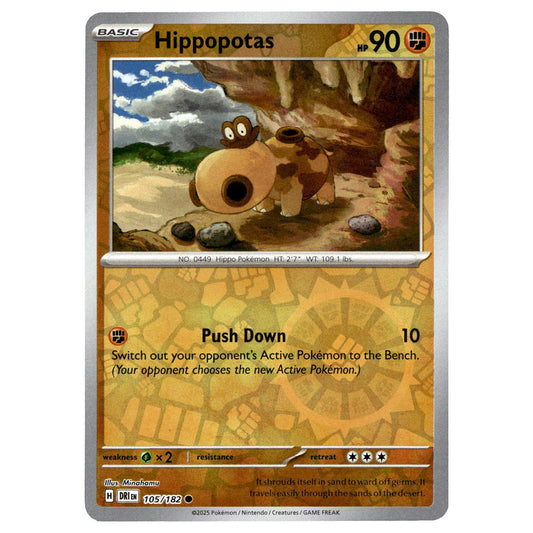 Hippopotas Reverse Holofoil